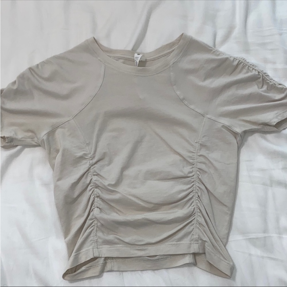 Lululemon Ruched Crop Top